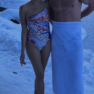 New Farm Rio Boboika One Piece Bathing Suit Size S